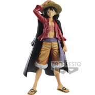 萬代（BANDAI） 眼鏡廠 DXF 海賊王 手辦模型玩具 15cm DXF 路飛披風(fēng)