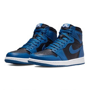 耐克（NIKE）Air Jordan 1 AJ 1 喬1男子籃球鞋 黑藍555088-404 44