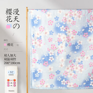 MORITA日本森田MORITA 家用可水洗雙溫雙控智能液晶保濕低輻射電熱毯電熱墊 藍色印花款雙溫雙控2.0x1.8 米