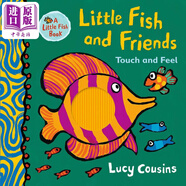 Little Fish and Friends: Touch and Feel 觸摸書(shū):小魚(yú)兒與朋友 英文原版進(jìn)口 兒童動(dòng)物繪本 觸摸圖畫(huà)書(shū) 2-4歲