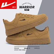 回力男鞋秋季新款百搭透氣運動(dòng)板鞋男士薄款軟底輕便休閑鞋子男 0816 | 駝色 41