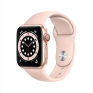 【二手95新】Apple iWatch6 series7/8/9蘋(píng)果手表SE智能手表SE2代國行原裝 S6 44mm【蜂窩版 金色】 裸機送充電器