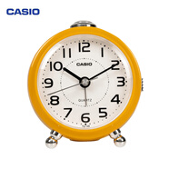 卡西歐（CASIO）學(xué)生兒童床頭鬧鈴創(chuàng  )意時(shí)尚鐘表簡(jiǎn)約臥室床頭小鬧鐘小夜燈學(xué)生鬧鐘 小米丸子鬧鐘（TQ-149-9PF）