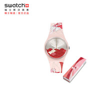 斯沃琪（Swatch）瑞士手表 國潮禮盒款 紅鳶 生日禮物男女情侶石英表SO31Z102