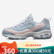 斯凱奇Skechers/當季新款D'LITES女子休閑運動(dòng)老爹熊貓跑步鞋 13143-WPKB 37.5