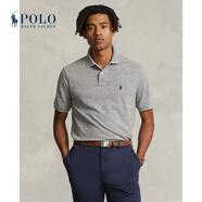 Polo Ralph Lauren 拉夫勞倫男裝 經(jīng)典款定制修身版網(wǎng)眼布Polo衫RL10513 D86-灰色 S