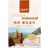 咂吧客 原味藜麥片450g不苦 即食沖飲青海高原特產(chǎn)白藜麥雜糧粗糧純麥片 450g*1袋