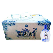金喜來(lái)酒業(yè)出品 水巷子小青花 濃香型白酒 五糧釀造固態(tài)純糧酒 小聚自飲 45度 100mL 1瓶 水巷子小青花 100ml*12瓶/箱裝