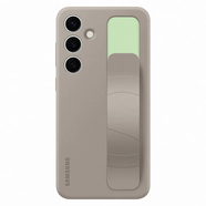 三星（SAMSUNG）Galaxy S24原裝立式腕帶保護(hù)殼 手機(jī)套 原廠手機(jī)殼 多功能保護(hù)套 SM-S9210手機(jī)殼 S24 灰褐色