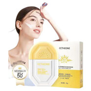 丹雪尼蘭美白防曬乳SPF50+++藍色包裝輕透水潤清爽不油膩男女通用嫩膚保濕 CCTHEONEU盾防曬乳 50g 體驗