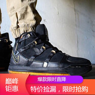 耐克（NIKE）Zoom Lebron 3 LBJ3 詹姆斯3代戰(zhàn)靴復(fù)刻 男子籃球鞋海外直郵 AO2434-001 黑金 36