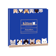 NCL仲林【全網(wǎng)熱賣(mài)】插袋式相冊本600張6寸/大容量影集/插頁(yè)相薄/新品照片書(shū) kitten貓咪 NHFP-766664