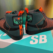 耐克（Nike）滑板鞋男鞋2025夏季新款運(yùn)動(dòng)鞋SB系列保暖高幫休閑鞋 DC8903-300墨綠巧克力棕 40.5