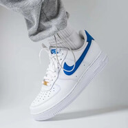 耐克（NIKE）Air Force 1 Low Royal Blue 復古白藍男款低幫休閑運動(dòng)板鞋 DM2845-100 39 (245mm)