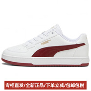 彪馬（PUMA）Caven2.0人造革休閑時(shí)尚輕便低幫板鞋男女同款白紅 彪馬白/紅色 41