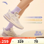 安踏C37+跑鞋減震軟底跑步鞋女鞋透氣跑鞋舒適跳繩運動鞋女休閑鞋
