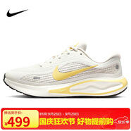 耐克NIKE女子跑步鞋 JOURNEY RUN 運動鞋F(xiàn)J7765-112帆白/黃38