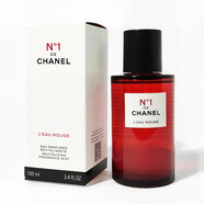 香奈兒（Chanel）溫和清潔保濕精華水補水滋潤提升光澤細致毛孔淡化黑眼圈滋潤 一號紅色之水100ml香水