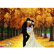 御貢坊 鐘愛一生1000片幸福滿地木質(zhì)拼圖成人diy創(chuàng)意女生日禮物兒童玩具