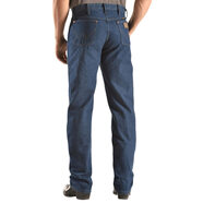 Wrangler 威格 男士 13MWZ牛仔褲純棉透氣耐磨深藍原色 34Wx30L Rigid Indigo 34X30
