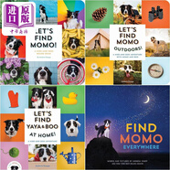 預售 尋找莫莫 狗狗捉迷藏找找書(shū)系列4冊 Lets Find Momo Outdoors Yaya Boo At Home兒童紙板書(shū)英文原版Hide And Seek