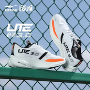 鴻星爾克（ERKE）奇彈lite3.0情侶款人工肌肉跑步鞋2024夏季新款超輕減震運動鞋男 爾克白/熒光鮮橙-男款 35