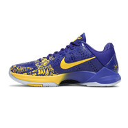 NIKE買手代購耐克Kobe 5男士科比5代戰(zhàn)靴湖人紫金配色緩震籃球鞋 CD4991-400五冠王 40.5