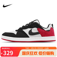 耐克NIKE男女經(jīng)典休閑鞋SB ALLEYOOP新年紅運(yùn)動(dòng)鞋CJ0882-102白黑42