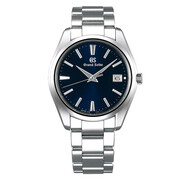 冠藍(lán)獅（Grand Seiko）手表 Heritage 系列經(jīng)典復(fù)古石英腕表日期顯示高端商務(wù)男表 SBGP013