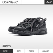 Ocai 黑武士版本 大面包鞋休閑黑色國(guó)潮牌老爹鞋情侶運(yùn)動(dòng)滑板鞋男 黑武士 43