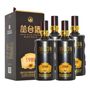 鄉乾酒類(lèi)叢臺酒國優(yōu)1989 41度濃香型白酒禮盒裝糧食酒婚宴酒邯鄲特產(chǎn) 41%vol 500mL 4瓶 整箱裝