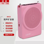愛課（AKER） 超薄藍牙擴音器10W教師便攜腰掛小蜜蜂喊話器音響音箱AK12