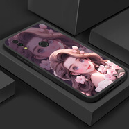 倍思力適用華為nova3手機殼note3卡通PAR-AL00女套新款龍年全包軟殼 經(jīng)典黑-黑耀夢(mèng)蕾公主 華為Nova3【殼+硅膠手繩】