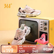 361°運動鞋女靈眸pro秋季復古情侶厚底休閑老爹跑鞋子女682436773-1