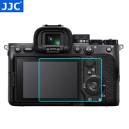 JJC 相機屏幕貼膜 AR膜 適用于索尼ZVE10II A7M4 A6700 A7CR A7C2 A7IV A7CII ZV-E1L 類鋼化膜 配件 一片裝