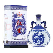 紅星紅星二鍋頭 青花珍品 青花瓷 清香型白酒 52度 750ml 52度 750mL 1盒