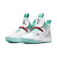 耐克（NIKE）男鞋AIR JORDAN 33 XXXIII  AJ33 緩震運動籃球鞋 AQ8830-BV5072-101 40