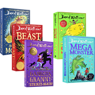 David Walliams Slime Megamonster The Beast Of Buckingham Palace The Ice Monster Fing 章節(jié)書英文原版進(jìn)口 大衛(wèi)·威廉