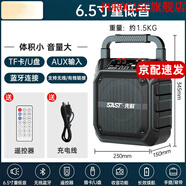 先科（SAST）廣場舞音響戶外移動K歌箱帶無線話筒便攜式小型音箱 6.5吋重低音