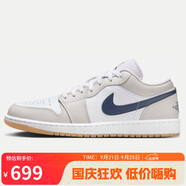 NIKE男子休閑鞋喬丹AJ1 JORDAN 1 運(yùn)動(dòng)鞋553558-146灰白44