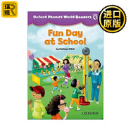 牛津自然拼讀閱讀繪本第四級 在學校的快樂日子 Oxford Phonics World Readers Level 4: Fun Day at School 英文版 進口英語書籍 英文原版