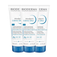 貝德瑪（BIODERMA）賦妍保濕滋潤霜200ml 多支裝 三支裝