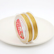 凡帝姿日本進(jìn)口金絲軟線(xiàn)細鋼絲繩diy自制珍珠手鏈項鏈手工飾品串珠材料