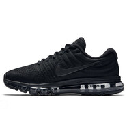 耐克（NIKE）男鞋冬季運(yùn)動(dòng)鞋AIR MAX氣墊鞋緩震透氣跑步鞋潮流舒適休閑鞋 849559-004/全掌大氣墊/全黑 42
