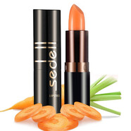 詩(shī)黛爾（sedell）變色口紅胡蘿卜素不易粘杯不易掉色唇膏 3只裝