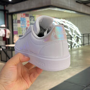 阿迪達斯 （adidas）休閑鞋女鞋秋季新款運動(dòng)鞋小白鞋百搭低幫板鞋FW0810 IE1868白色鐳射標 36.5