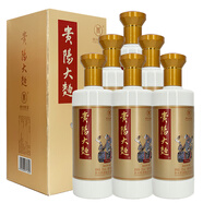 貴 老酒 貴陽(yáng)大曲 53度 醬香型白酒 2019年 480mL 6瓶 小爽 黃盒