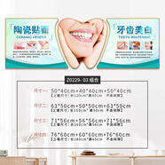 (店鋪熱銷(xiāo))牙科宣傳掛畫(huà)醫院口腔診所裝飾畫(huà)牙齒護理墻面裝飾海報背景墻壁畫(huà) Z0229-3 尺寸三(長(cháng)168cmX高56cm)金