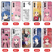HERONSWING華為暢享70手機(jī)殼暢享50卡通60x動漫50pro防摔暢享10plus軟10s潮 孤獨(dú)搖滾-山田涼-喜多-后藤一里 液態(tài)黑邊（備注型號和圖案編號）