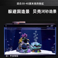 小米魚(yú)缸造景全套智能生態(tài)套裝擺件長(cháng)江石南美風(fēng)米家配件水族箱專(zhuān)用 躲避硐貝殼河砂造景【不含魚(yú)缸】